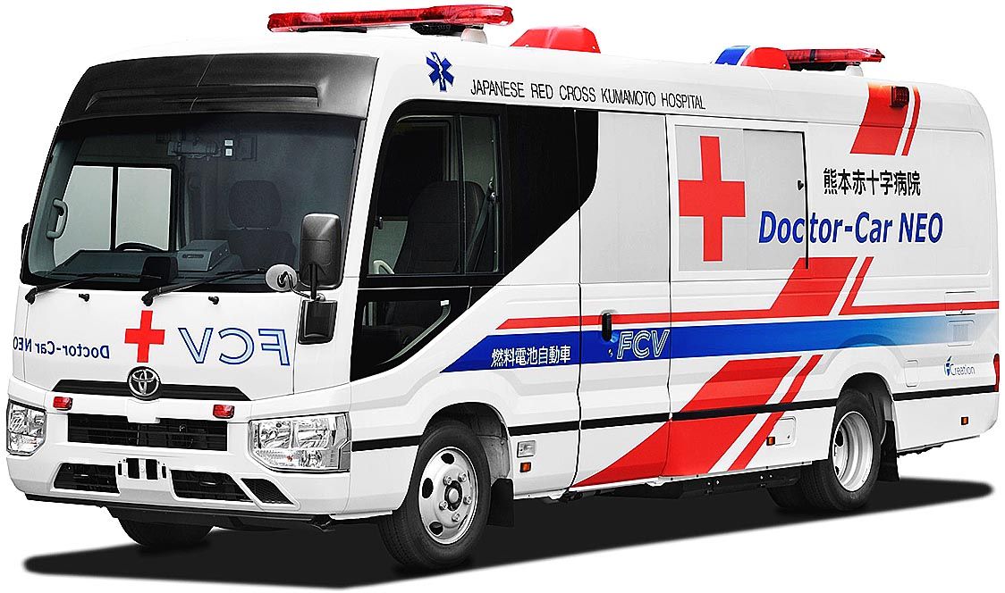トヨタ 今夏めどfcvベースの医療車両で実証実験 小型バス コースター にfcスタック搭載 日刊自動車新聞 自動車情報サイト 新車 中古車 Carview