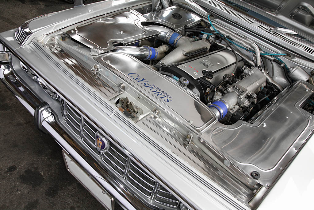 このクジラクラウン 加速ではスポーツカーにも負けないんです Jzx110のパワートレインを移植したスーパー旧車 Web Option 自動車情報サイト 新車 中古車 Carview