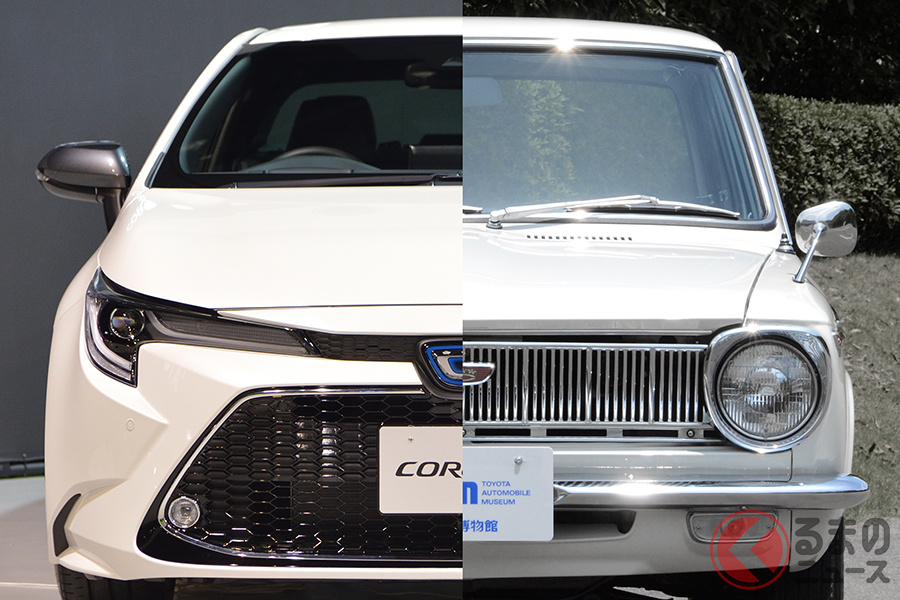 半世紀以上の歴史でトヨタ カローラ は超絶進化した 日本を代表する大衆車の初代と最新 くるまのニュース 自動車情報サイト 新車 中古車 Carview