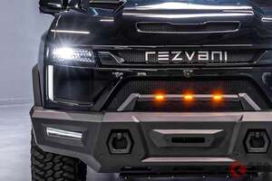 新型「“超スゴイ”SUV」初公開！ 3列シート×V8エンジン搭載！ 電撃＆煙幕攻撃もできちゃう“カクカクSUV”「アーセナル」米で発表