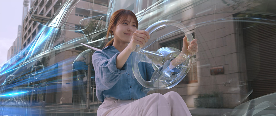 有村架純さんが日産ノートのCMに出演。音楽は平井大さんが担当