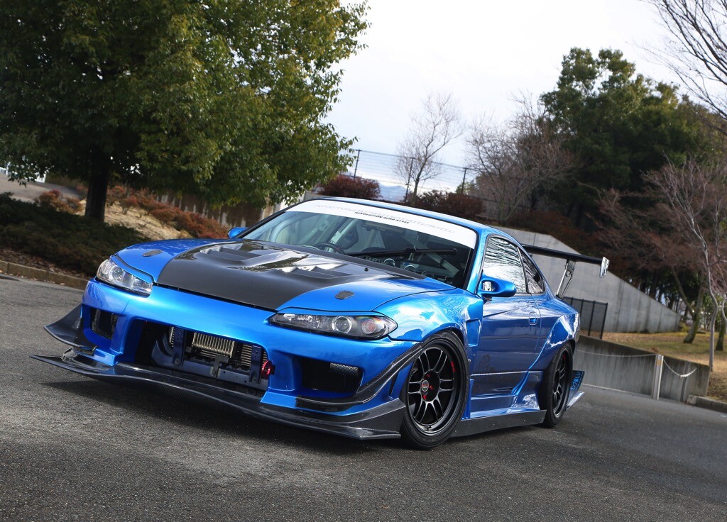 2023ヨーロッパ仕様 15シルビア 1/24 ザ・チューンドカー No.8 VERTEX S15 シルビア '99