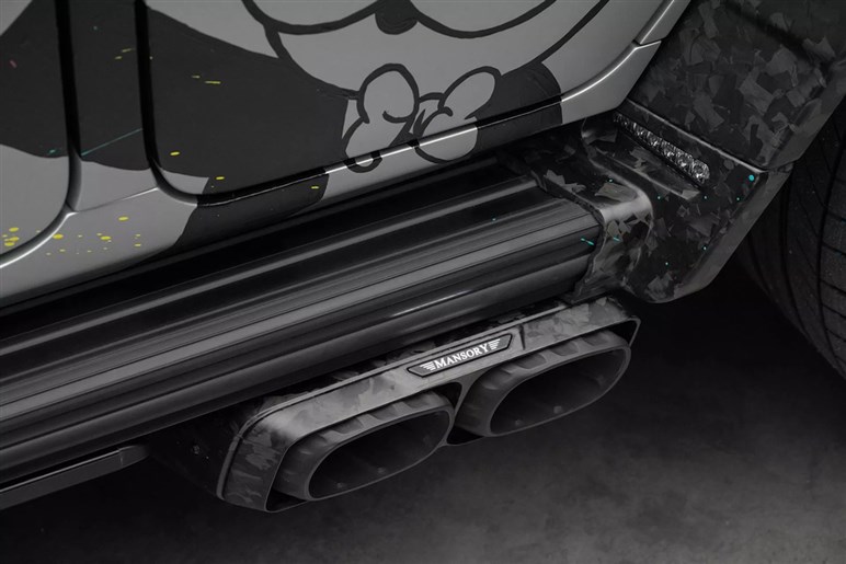 【アートすぎる】超ド派手なGクラス！ マンソリー×モノポリー、限定10台のコンバーチブル登場
