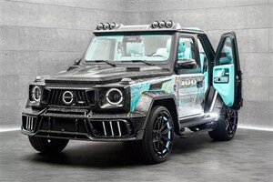 【アートすぎる】超ド派手なGクラス！ マンソリー×モノポリー、限定10台のコンバーチブル登場