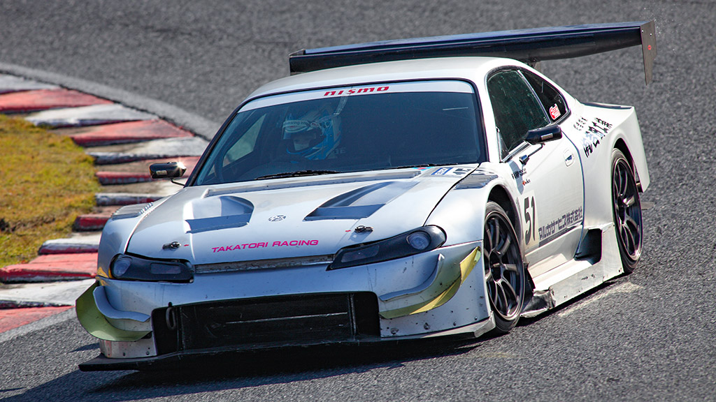 90年代のJGTCマシンを彷彿とさせるS15シルビア改」レースカー