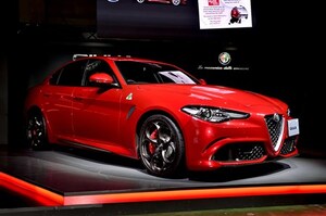 アルファロメオ・ジュリアを日本発売。SUVのステルヴィオも日本初披露
