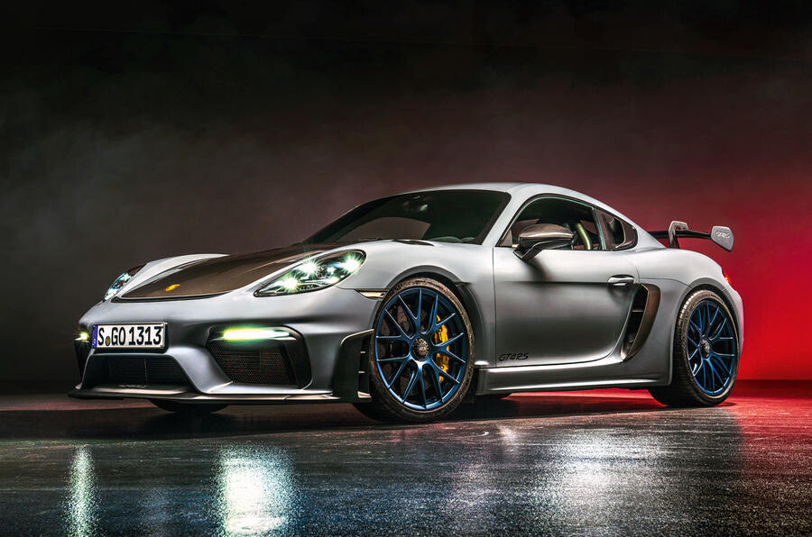 ポルシェ718ケイマン GT4 RS発表 500馬力のサーキット・ウエポン