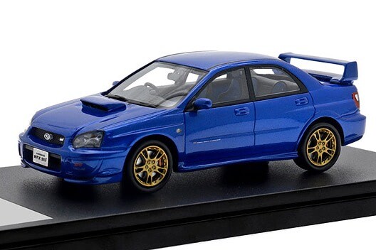 Hi-Storyから1/43スケール「スバル インプレッサ WRX STi（2002）」ディスプレイモデルが登場｜インターアライド｜