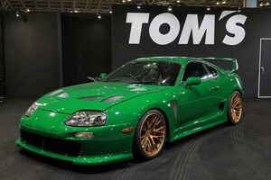 トムス、旧車レストア事業への新規参入を発表。東京オートサロン2024に80スープラを展示