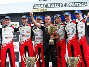 WRC第10戦ラリー ドイチェランド、トヨタ ヤリスが1-2-3、表彰台を独占する歴史的勝利【モータースポーツ】