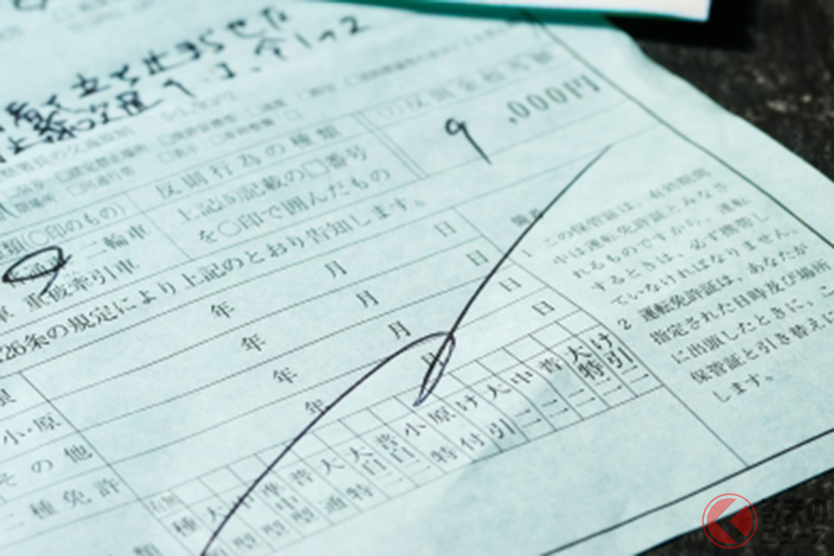 青切符で“4万円!?” 反則金が最も高い「交通違反」とは？