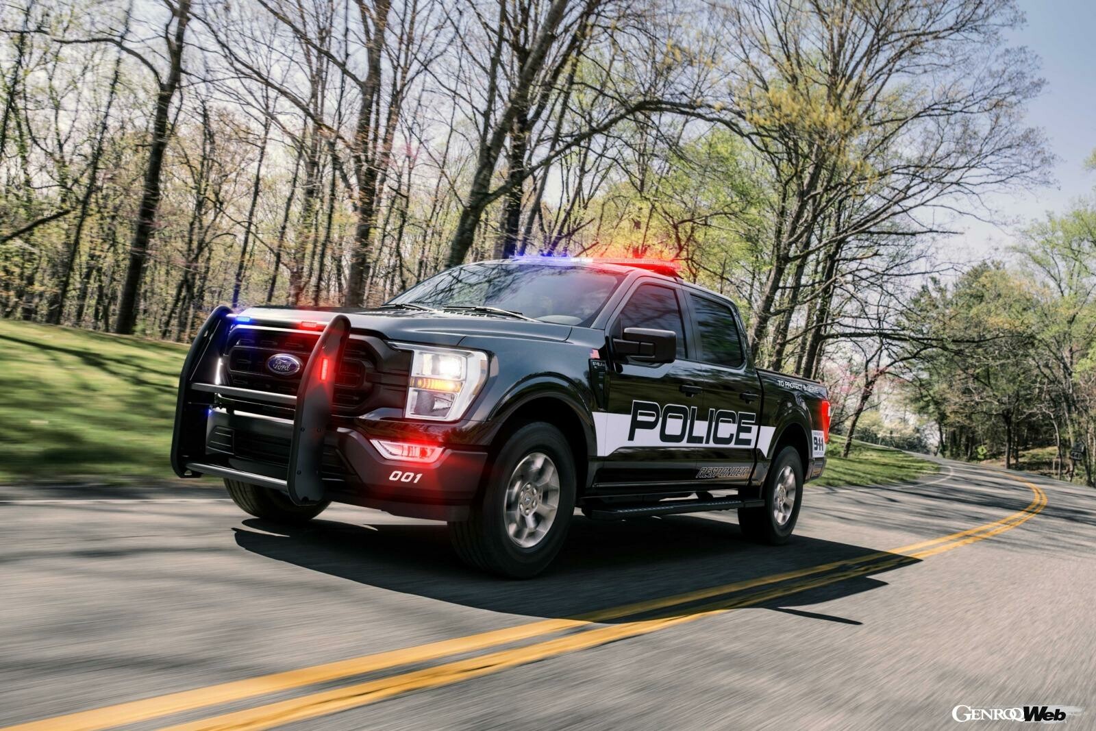 新型フォード F-150のパトカーはここがスゴイ！ 警察が全面の信頼を寄せるオンオフ性能