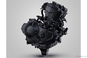 ホンダ「ホーネット・コンセプト」 新開発755cc並列2気筒8バルブユニカムエンジンの詳細を公開