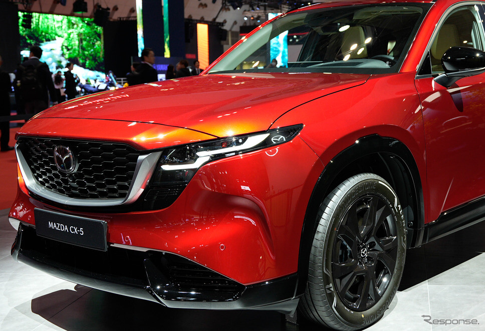 マツダ『CX-5』新型が日本初公開、注目はサイズ、エンジン、インターフェース…ジャパンモビリティショー2025