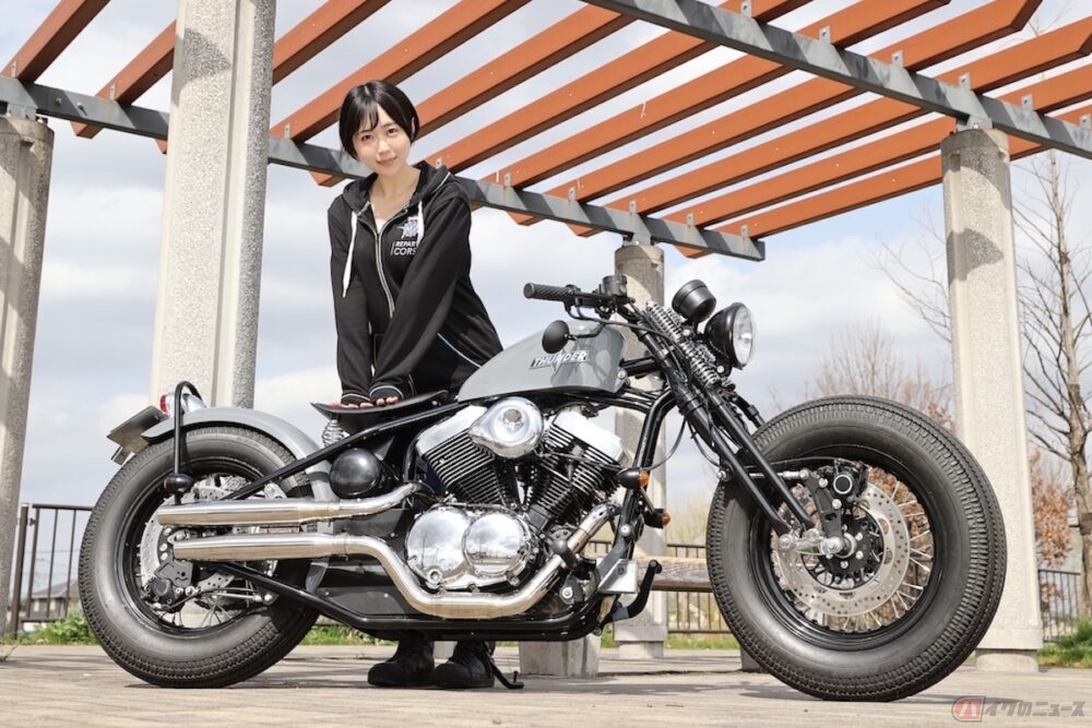 まるでカスタムバイク レトロでカッコいいthunder Motorcycleのthunder 250に乗ってみました 夜道雪のちょっと寄り道 バイクのニュース 自動車情報サイト 新車 中古車 Carview