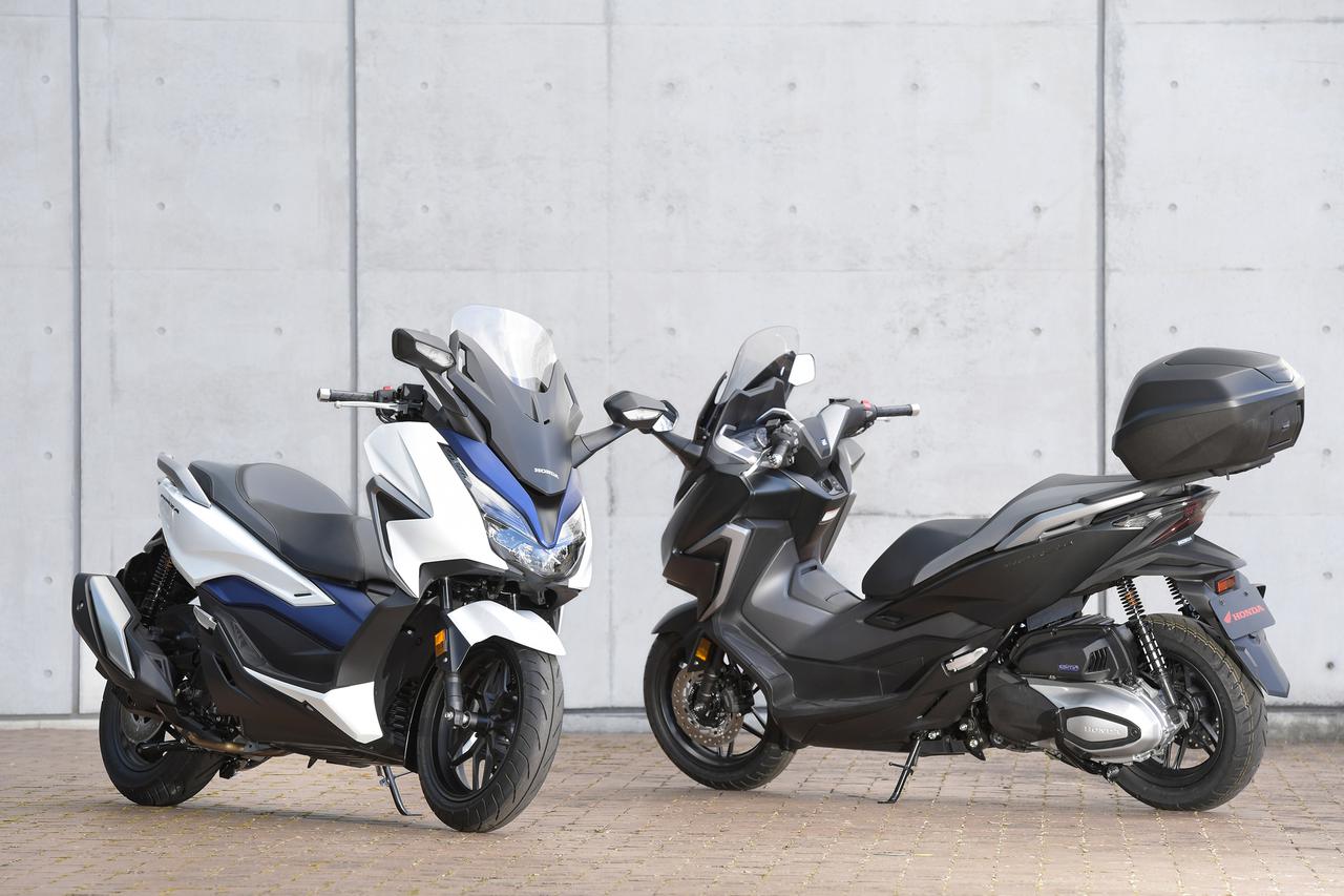 ホンダの250ccスクーター フォルツァ がモデルチェンジ 国内市販予定車を枚の写真でチェック 21速報 Webオートバイ 自動車情報サイト 新車 中古車 Carview