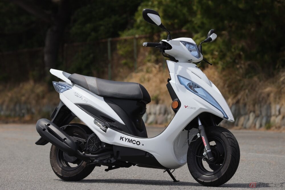 キムコGP125i新車で買って、まだ2年乗ってません！
