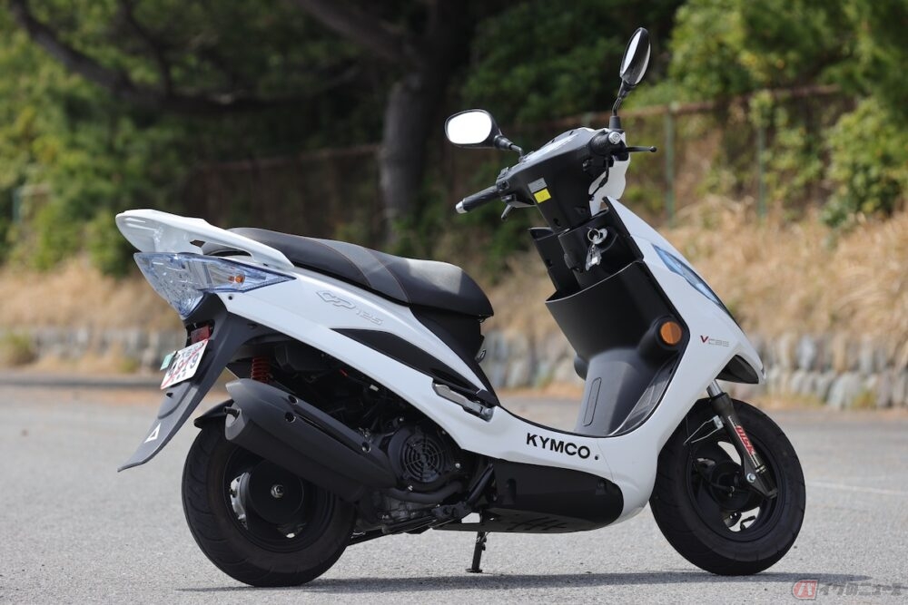 キムコGP125i新車で買って、まだ2年乗ってません！