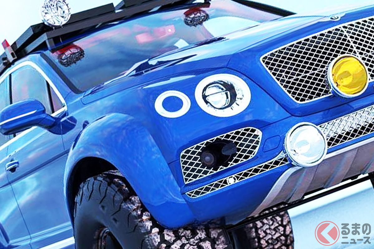 車高上げすぎ ベントレーsuv ベンテイガ に幻のド派手なオフロード仕様 くるまのニュース 自動車情報サイト 新車 中古車 Carview