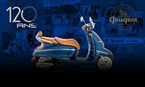 プジョーのスクーターに記念モデルが登場！ 150cc仕様の「ジャンゴ120thリミテッドエディション」
