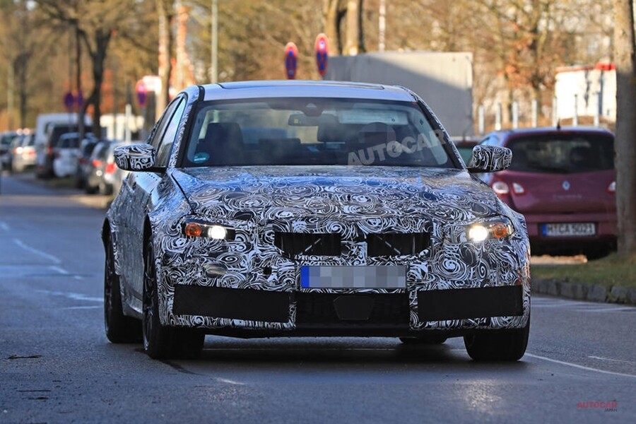 新型BMW M3、後輪ステア・システム採用か　3シリーズはM3／M4のみ