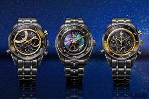 オールブラックで漆黒の宇宙を表現──螺鈿や蒔絵、ミニッツリピーターで特別感あふれるカンパノラ25周年記念の限定3モデルが誕生