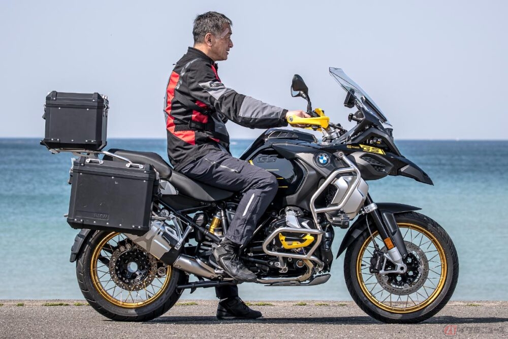 進化が止まらないアドベンチャーバイク Bmw Motorrad R1250gs Adventure 誕生40周年記念モデルに乗る バイクのニュース 自動車情報サイト 新車 中古車 Carview