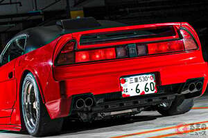 ホンダ「ミニNSX」!? “143万円”で“軽規格超え”の「S660」に大変身な「NS660」に反響多数！ 「リトラ」も完全再現なWONDERのカスタムモデルが話題に