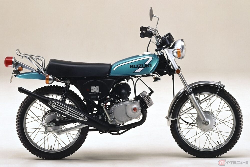 なかなか珍しい海外50ccバイクです