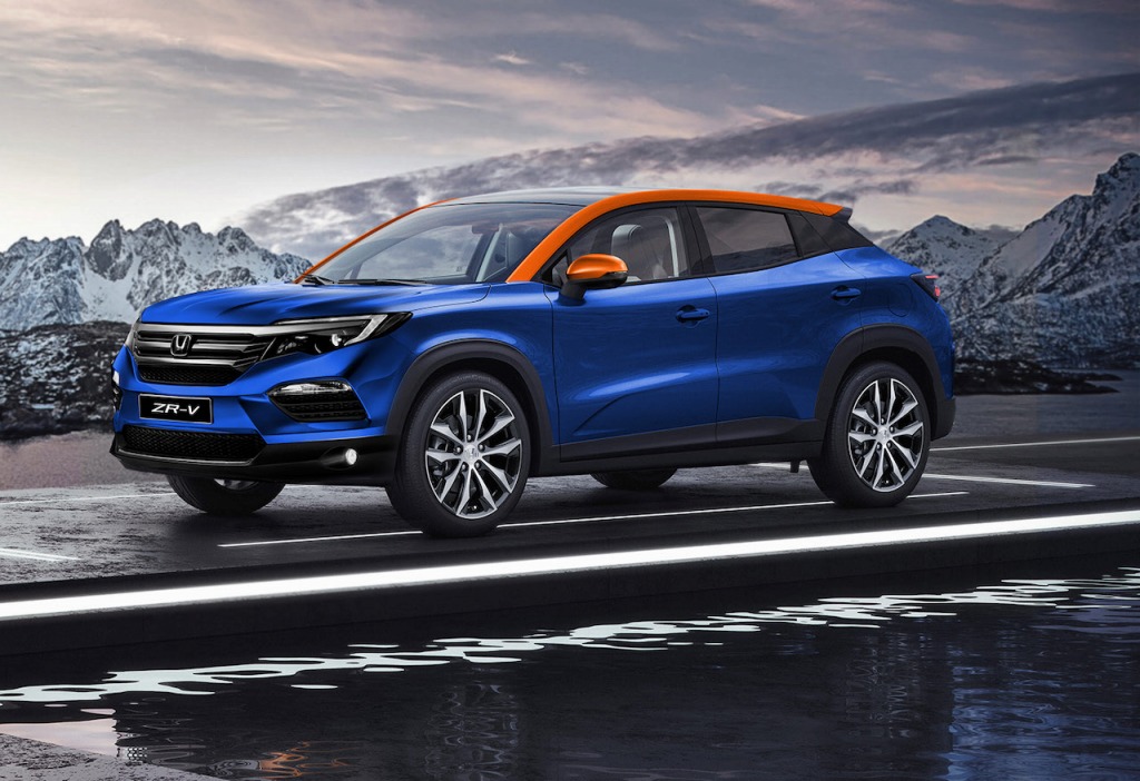 スクープ 日本導入もあり ホンダの新型コンパクトsuv Zr V の外観を大予想 Le Volant Carsmeet Web 自動車情報サイト 新車 中古車 Carview