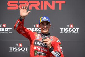 【MotoGP】スプリント6連勝のマルケス、レース運びは慎重に「クアルタラロが逃げていきそうだったから、我慢した」
