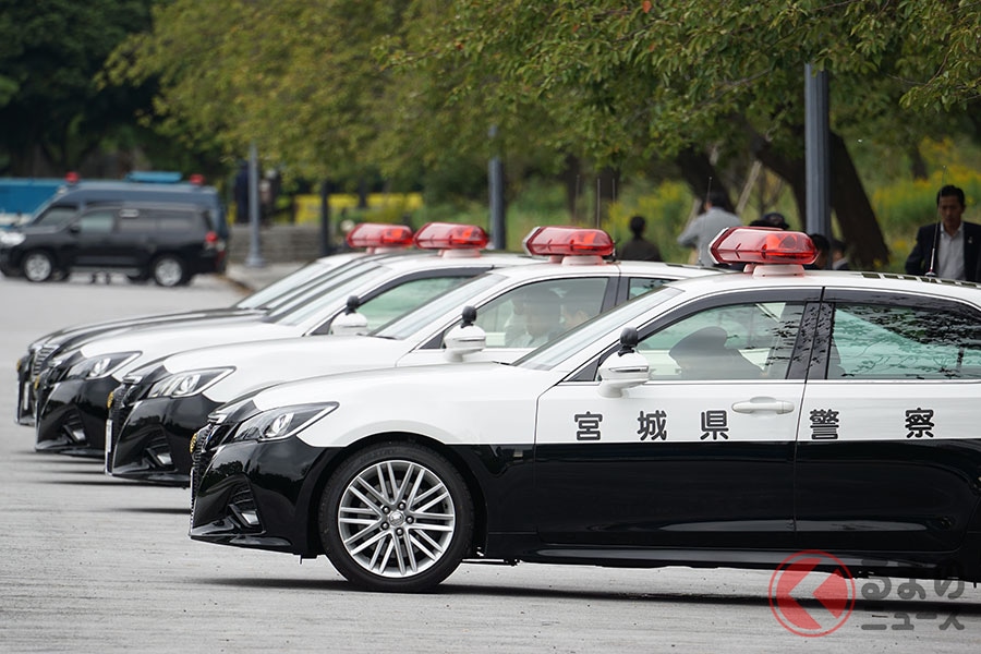 なぜこんなところに Snsでも話題 全都道府県警のパトカーが都内周辺に大集結の理由 くるまのニュース 自動車情報サイト 新車 中古車 Carview