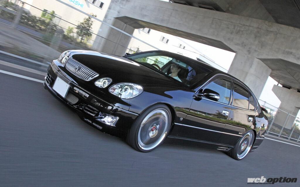 見た目はVIPなアリストだけど・・・」2JZ改3.4L仕様でGT-Rも