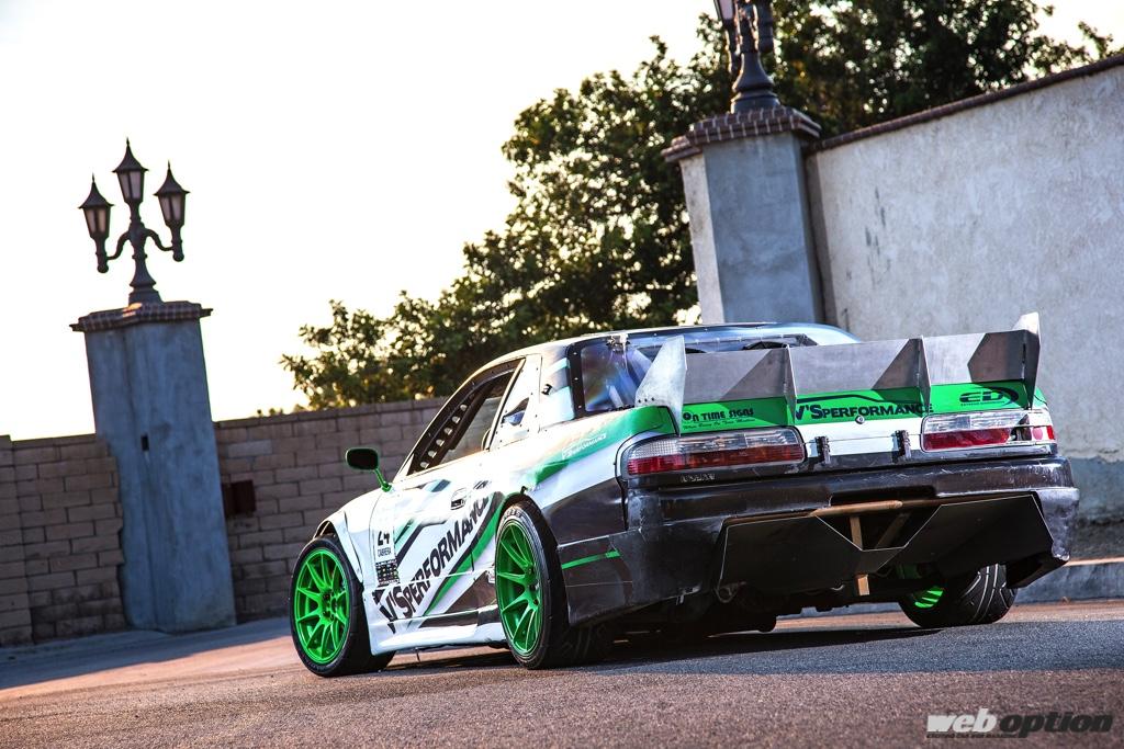 S13シルビアにアメリカンv8を換装 大迫力の8連スロットル これが本場のホットロッド ドリフトスタイルだ Web Option 自動車情報サイト 新車 中古車 Carview