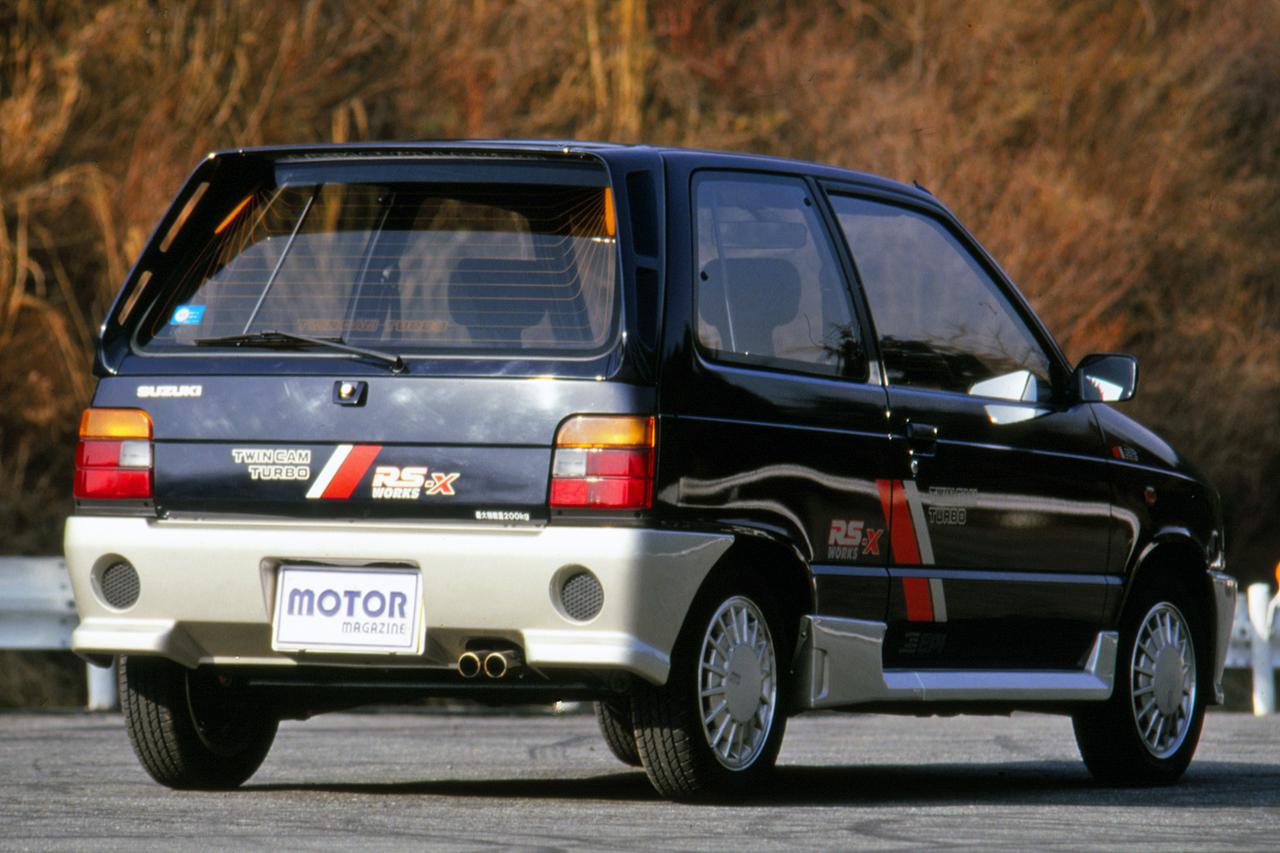 昭和の名車 101 スズキ アルトワークスrs X 昭和62年 1987年 Webモーターマガジン 自動車情報サイト 新車 中古車 Carview