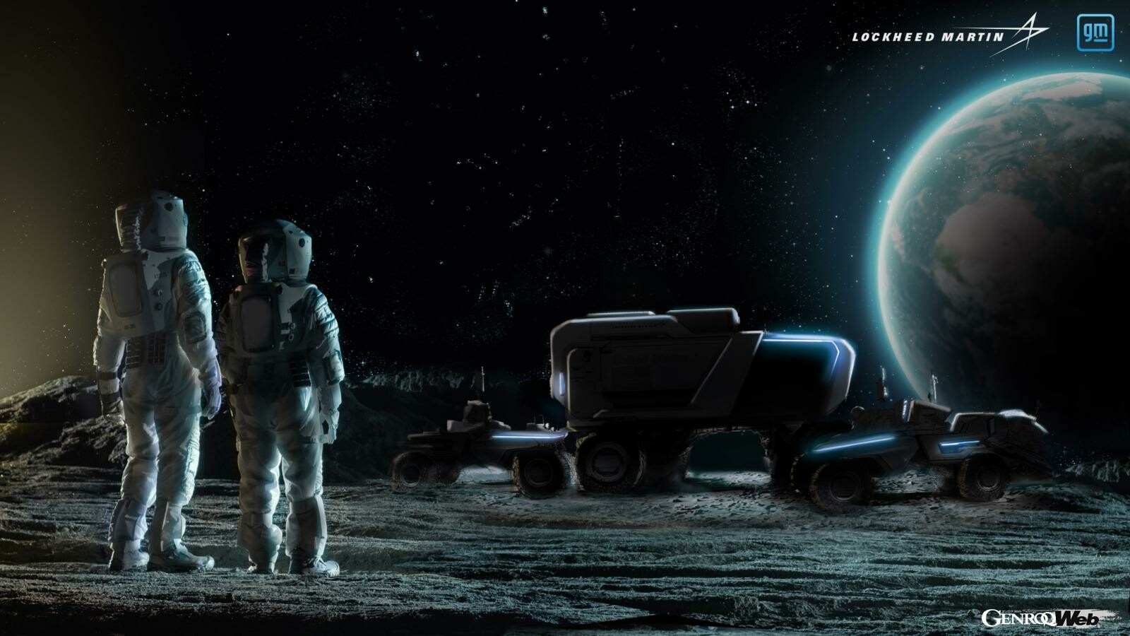 GMが次世代月面探査車を開発！ アルテミス計画に用いる「21世紀のムーン・バギー」は自動運転車に 【動画】