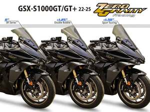 ゼログラビティのスクリーンに GSX-S1000GT／GT+（22-25）用が登場！