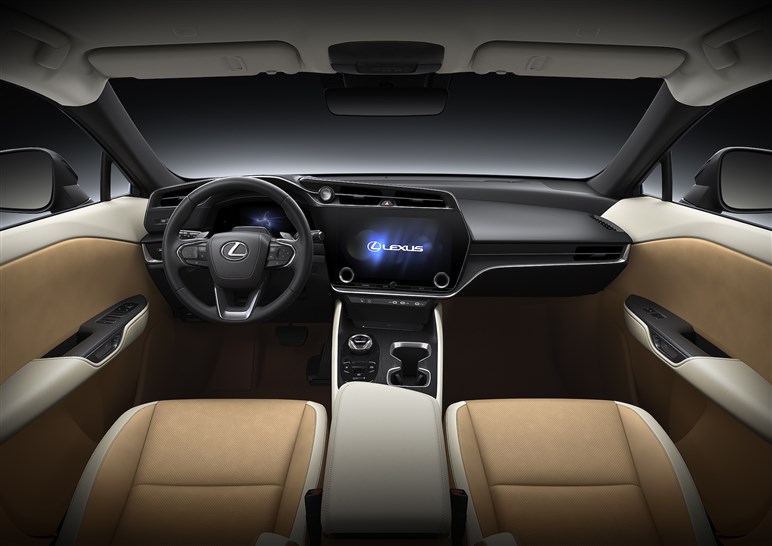 レクサス「RZ」改良。新開発バッテリーで航続距離20%向上…MT感覚で運転できる407PSの“Fスポーツ”も