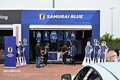 スーパーGT第3戦セパンのスタンド裏にサッカー日本代表のブースが登場。海外初出展でアジアに向けアピール
