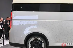 トヨタ次期型「ハイエース」!? ながーーい“ロングボディ”仕様！ ガソリンエンジン搭載ももちろん想定の新コンセプトとは