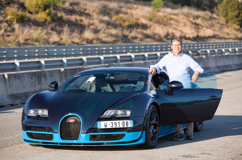 ヴェイロン グランスポーツ ヴィテッセに乗る