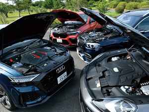 刺激的なスーパーSUV、似ているのに大きく異なる4台。RS Q8／GLE 63 S／X6 M／カイエン ターボS【後編】