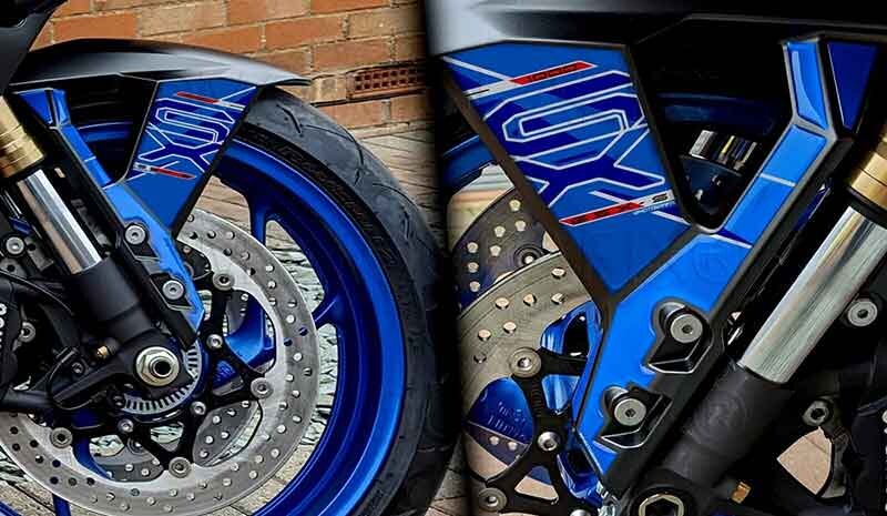 モトグラフィックスの GSX-S1000GX（24-）用フロントフェンダーシールドがネクサスから発売！