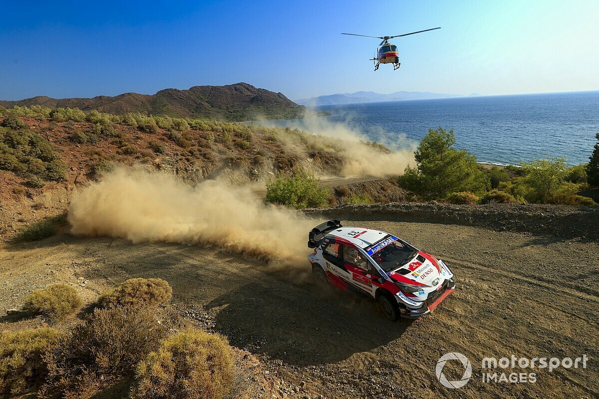 WRCラリー・トルコ：上位陣に次々とトラブルが襲う大波乱のラリーをトヨタのエバンスが制す。ランキング首位に浮上