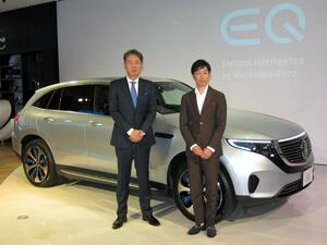 メルセデス・ベンツ日本が電気自動車の「EQC」を発表、オンラインストアで商談予約を開始