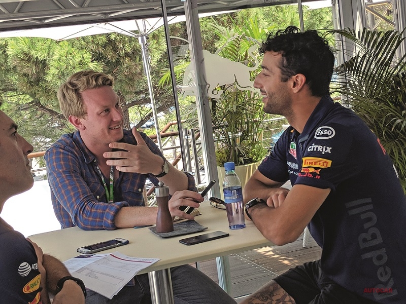 ダニエル・リチャルド　F1ドライバーは夢の仕事　2019シーズンはどのチームに？