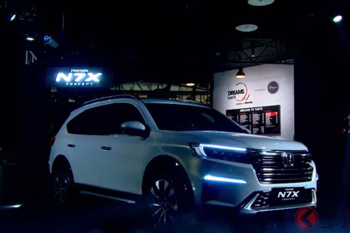 ホンダ新型suv N7x 世界初公開 オデッセイ顔の7人乗りsuvがインドネシアで登場 くるまのニュース 自動車情報サイト 新車 中古車 Carview