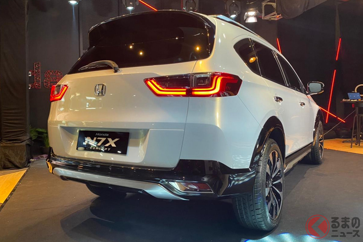 ホンダ新型suv N7x 世界初公開 オデッセイ顔の7人乗りsuvがインドネシアで登場 くるまのニュース 自動車情報サイト 新車 中古車 Carview