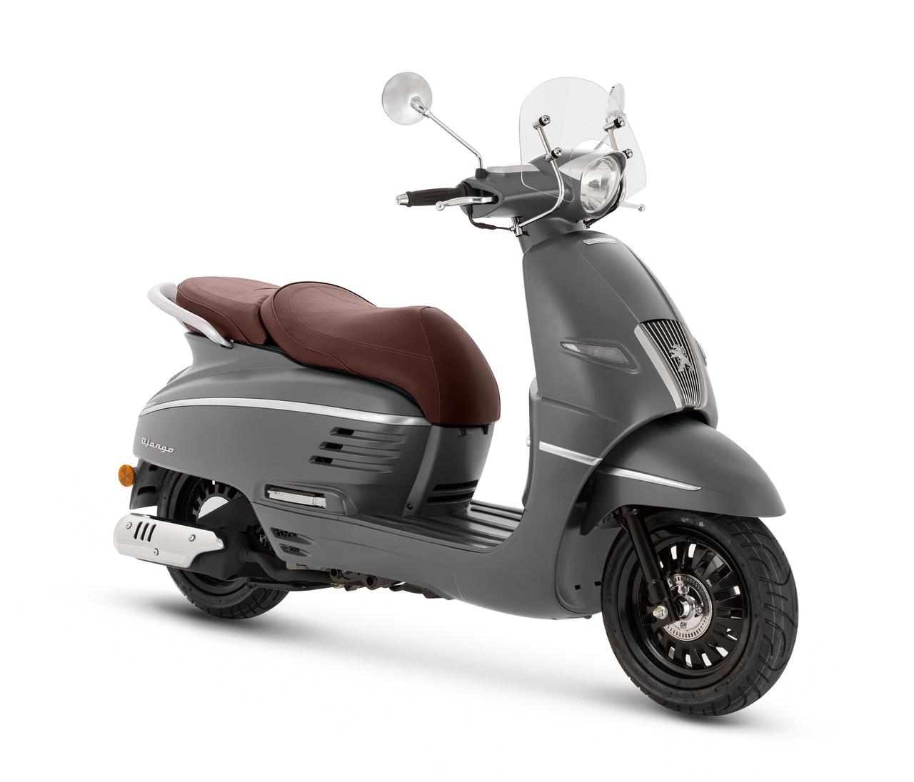 プジョーが原付二種スクーター ジャンゴ125 の21年モデルを発売 新カラー 新グレードを追加 Webオートバイ 自動車情報サイト 新車 中古車 Carview