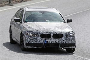 次期5シリーズを南欧でキャッチ。新開発の3気筒ディーゼル・ターボも？
